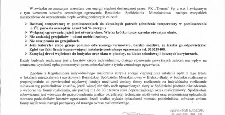 OGŁOSZENIE - Os. Słoneczne