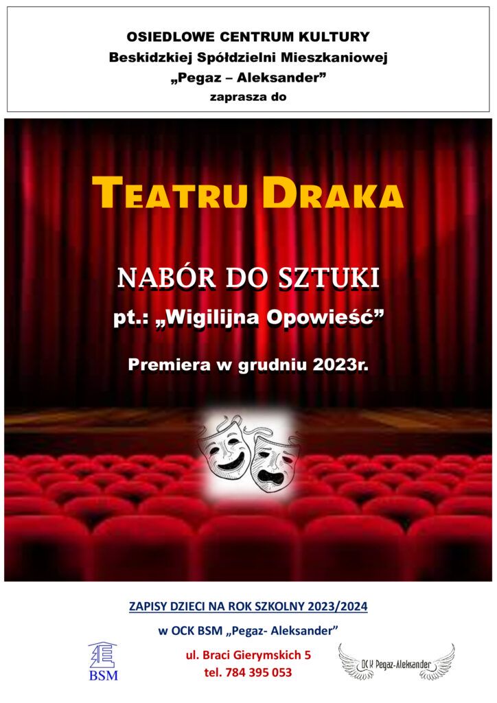 Nabór do Teatru Draka